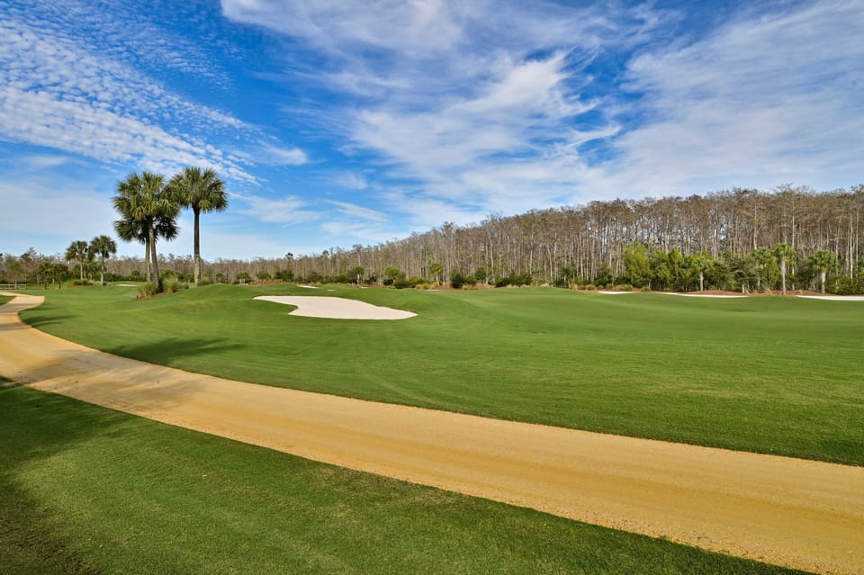 BN5414 - Bonita National's driving range and 18-hole championship golf course, designed by Gordon Lewis.