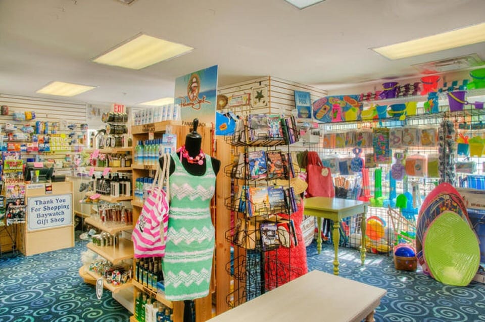 A shop on premise for your convenience.