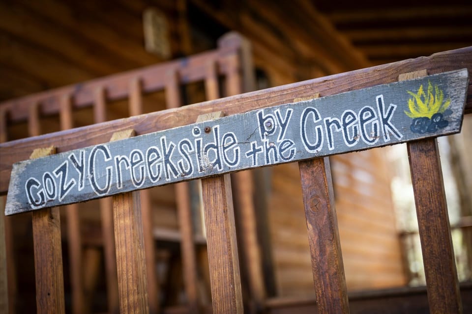 Experience the charm of Cozy Creekside by the Creek