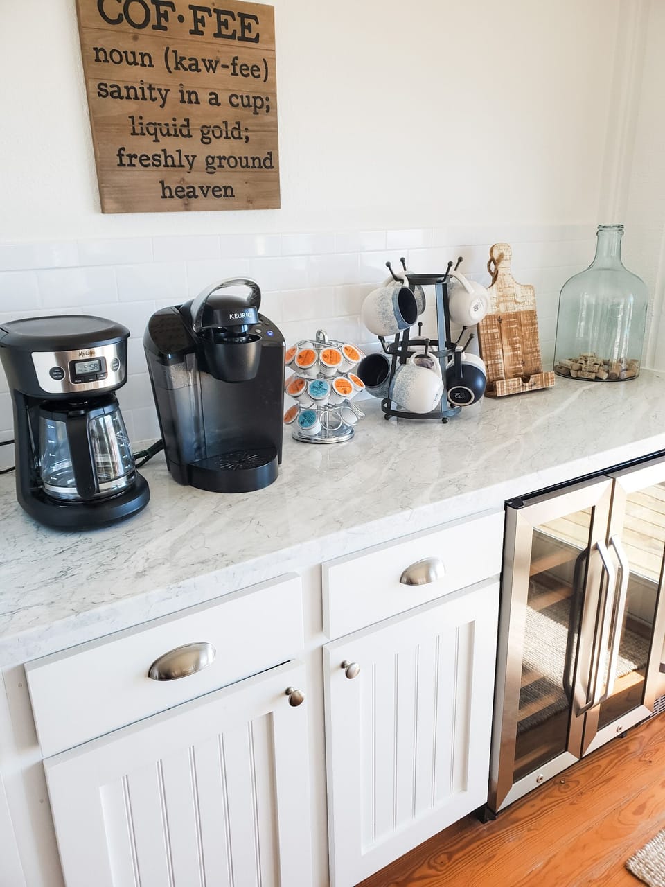 Coffee options for your morning brew!