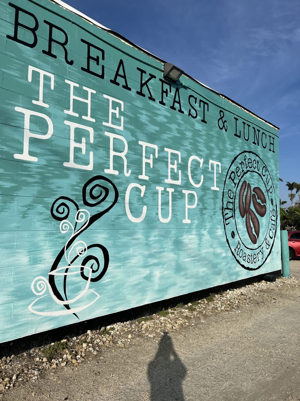 walk up for coffee or breakfast/lunch