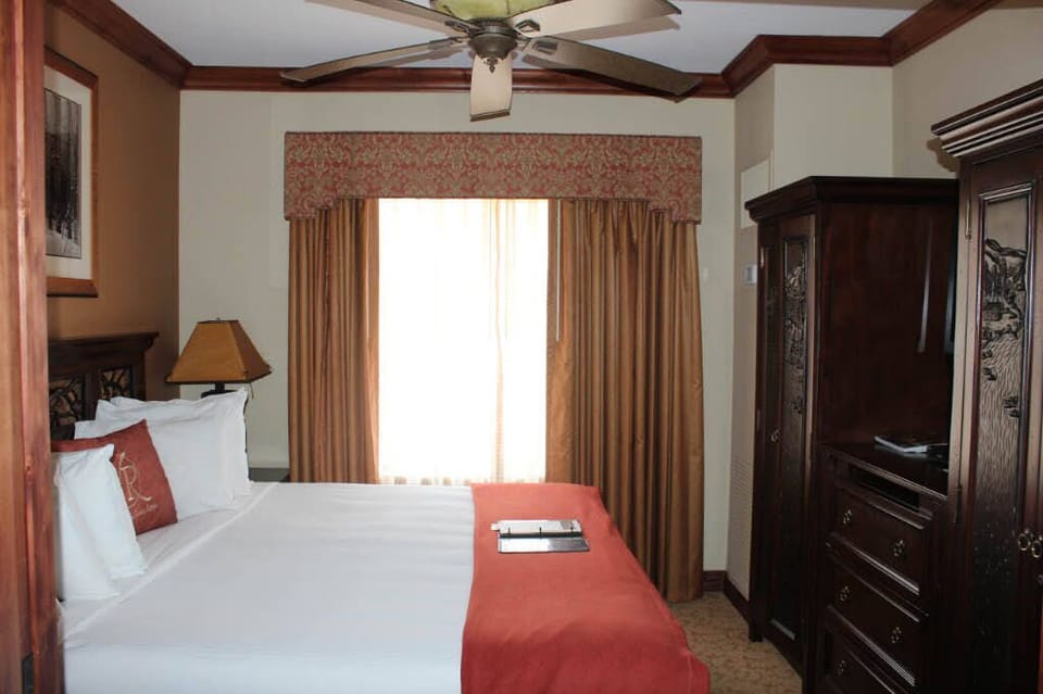 Bedroom in Suite C, can be closed off with pocket doors for privacy