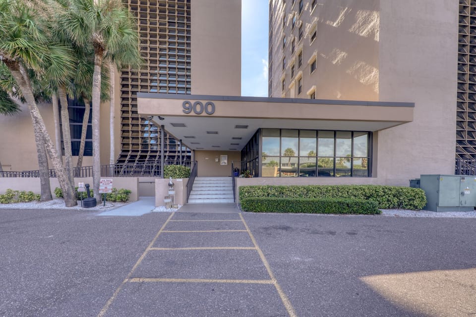 Front of building
