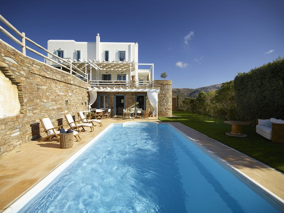 Exterior of our luxury villa Phivi.