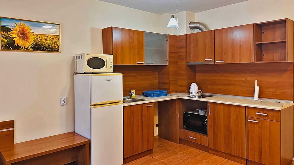 Kitchen, big fridge