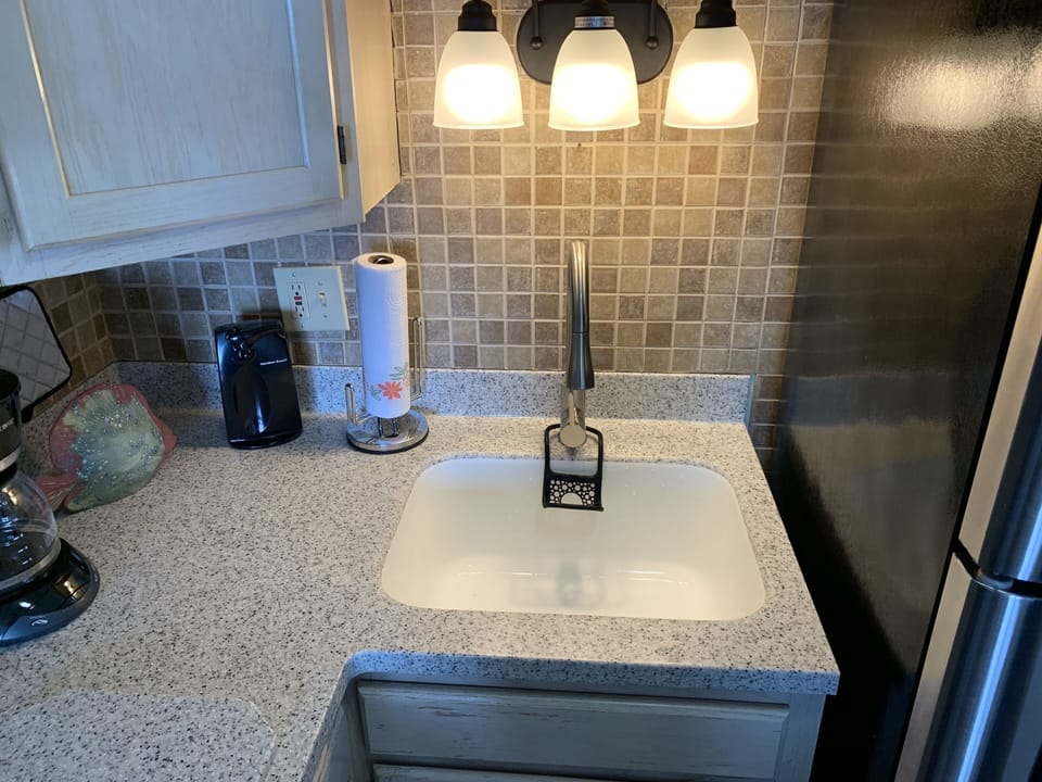 Upgraded countertops/new sink