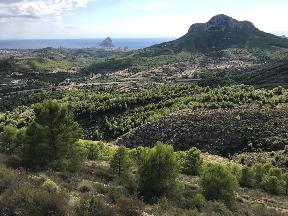 The beautiful Jalon Valley