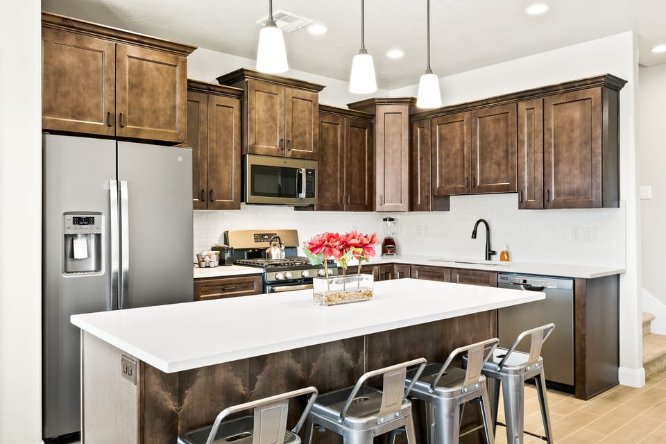 Kitchen in Fire
