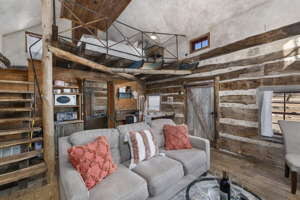 View to the loft