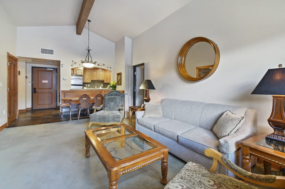 Open floor plan kitchen, dinning space and living room