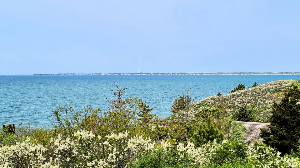 View from balcony facing Provincetown
