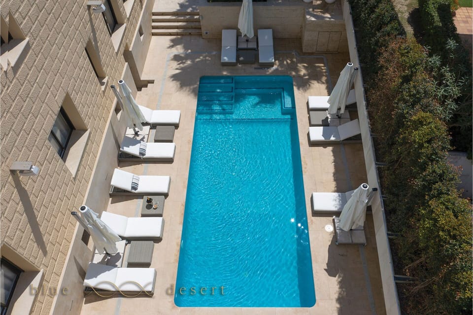 Heated private pool