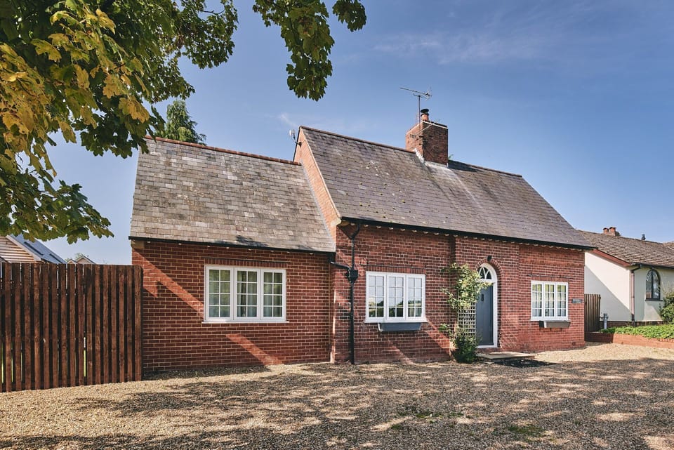 The exterior of Steward's Cottage, Welsh Borders