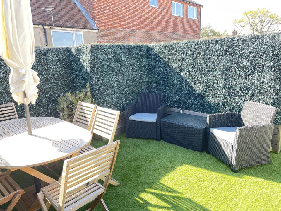 The terrace