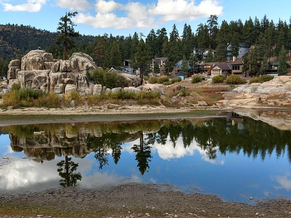 Summertime in Big Bear Lake~ our unit is a 5 minute drive to the lake! 