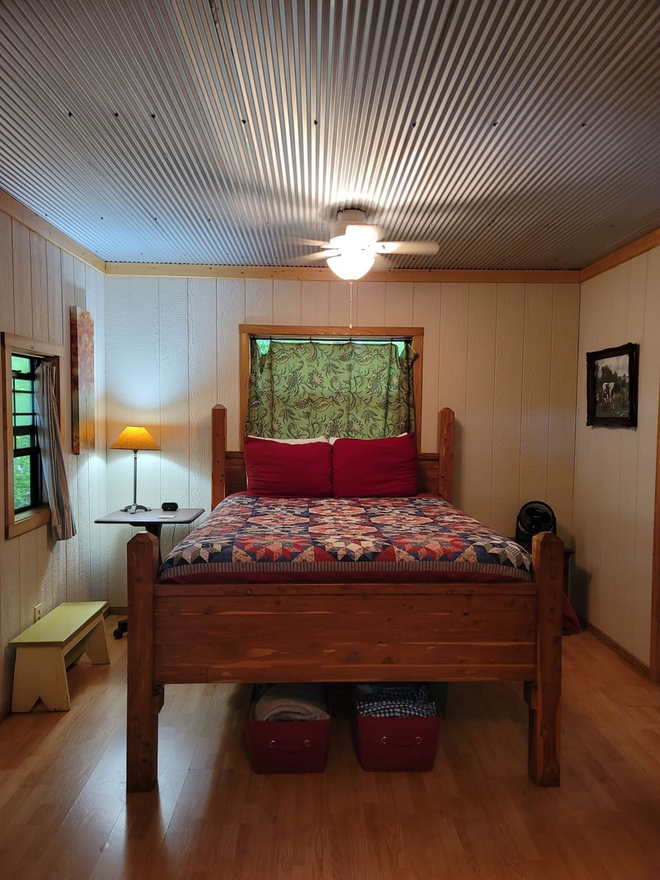 Handmade Cedar Queen Bed