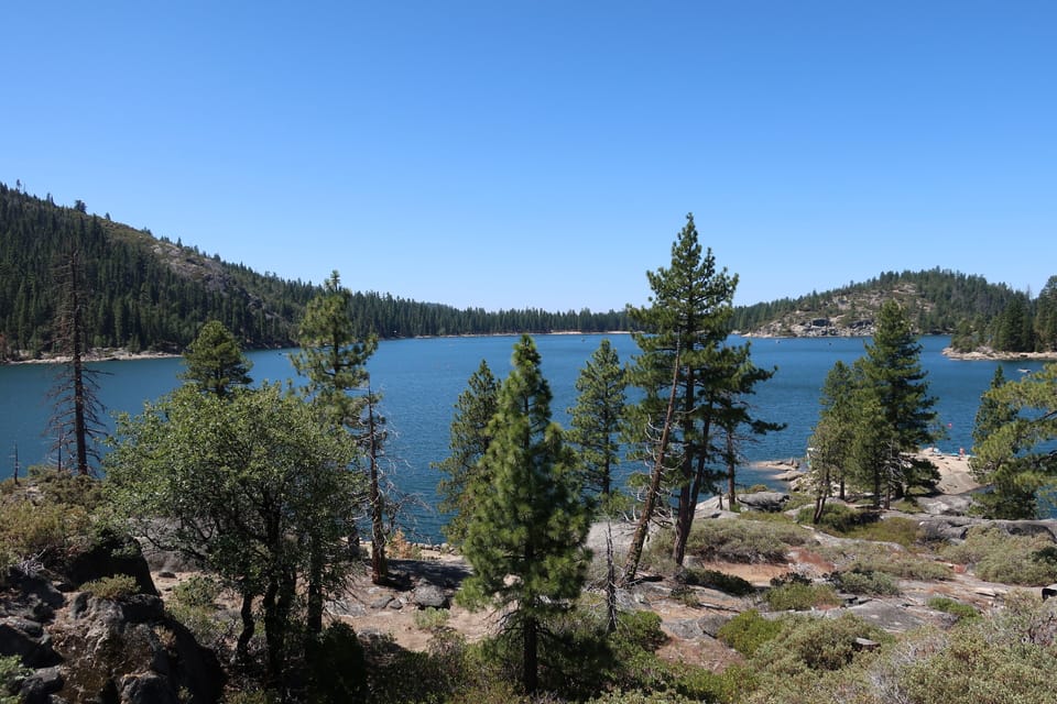 Pinecrest Lake is a great place for water activities during the Summer.