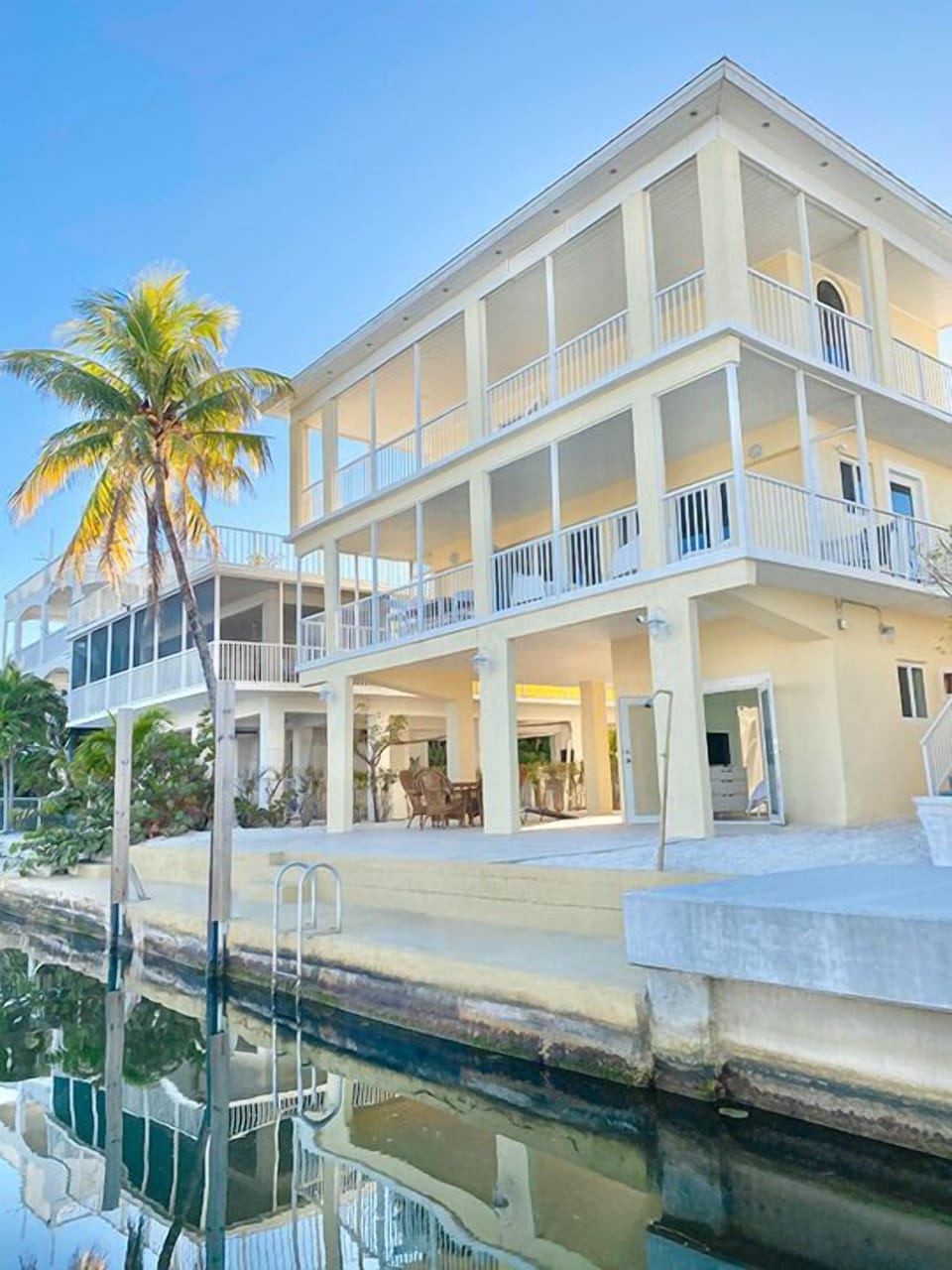 50-ft dock on canal opening Bay side