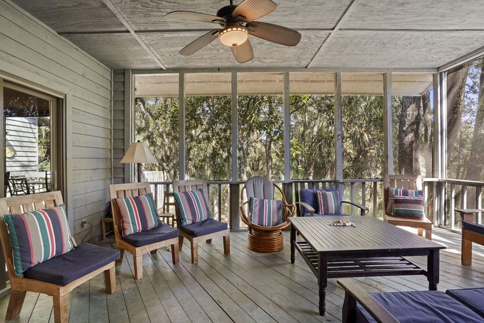Screened porch