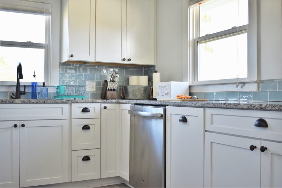 Enjoy the ease of a dishwasher after cooking