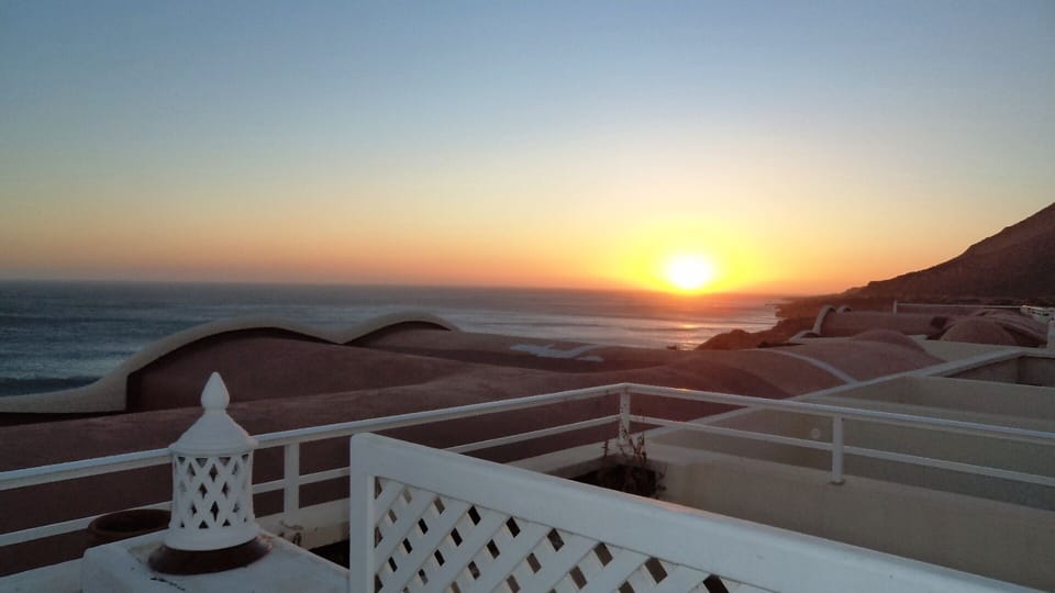 Sunset.