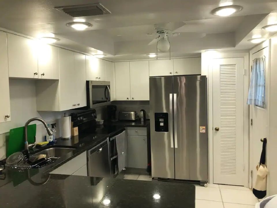 Newly renovated kitchen with new appliances
