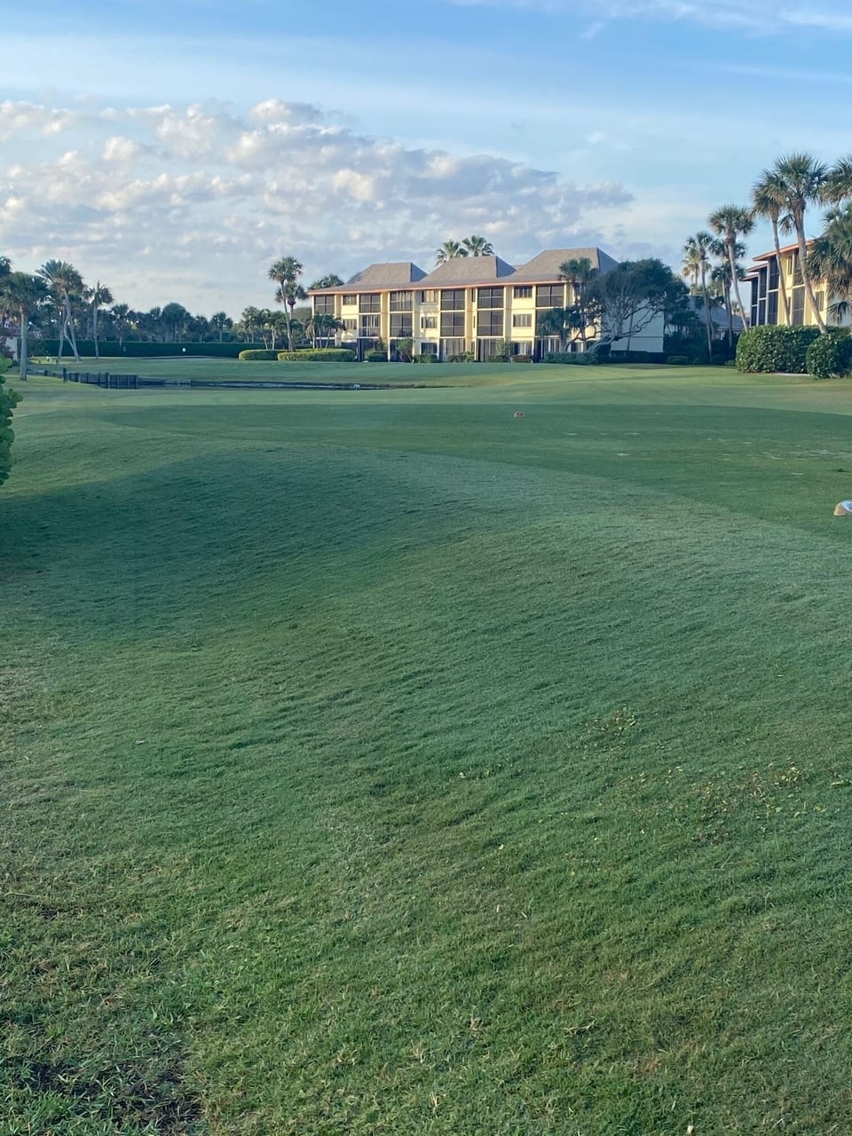 9 hole golf course before the greens were updated (completed in July 2021)