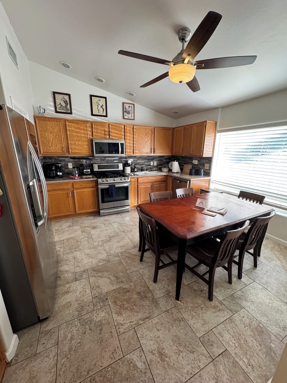 Kitchen with LG Appliances and Granite Countertops and Dishwasher