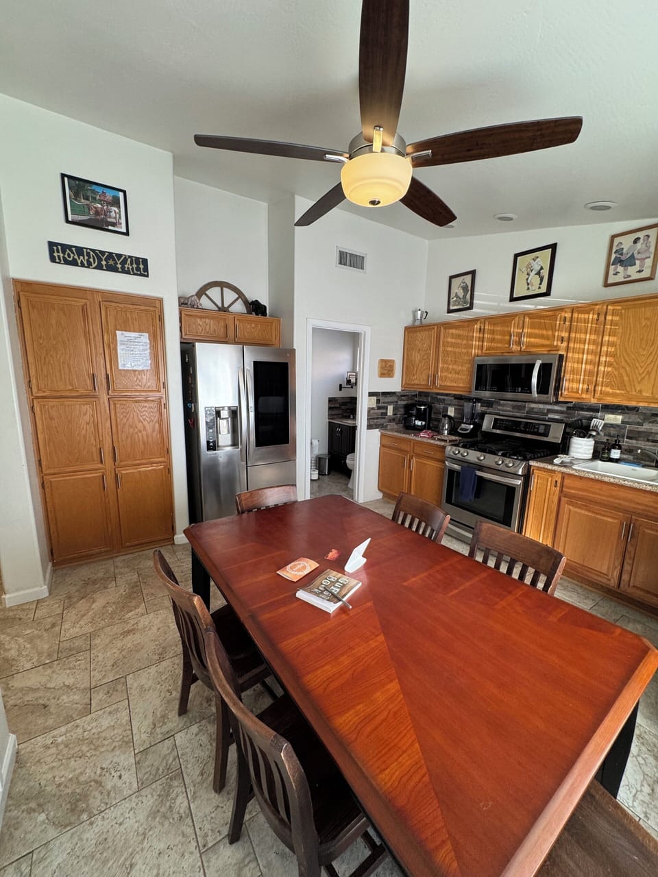 Kitchen with LG Appliances and Granite Countertops and Dishwasher
