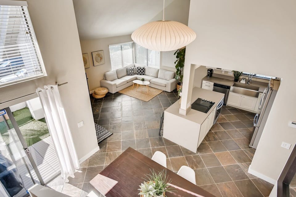 Modern, Light, Bright, Open & Airy. 