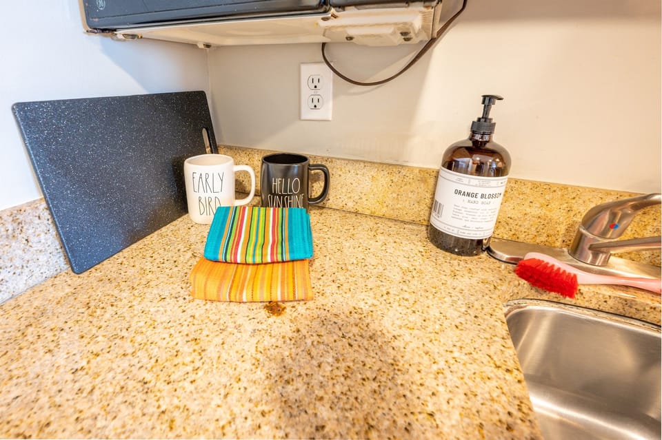 Hand Soap and Hand Towels Provided!