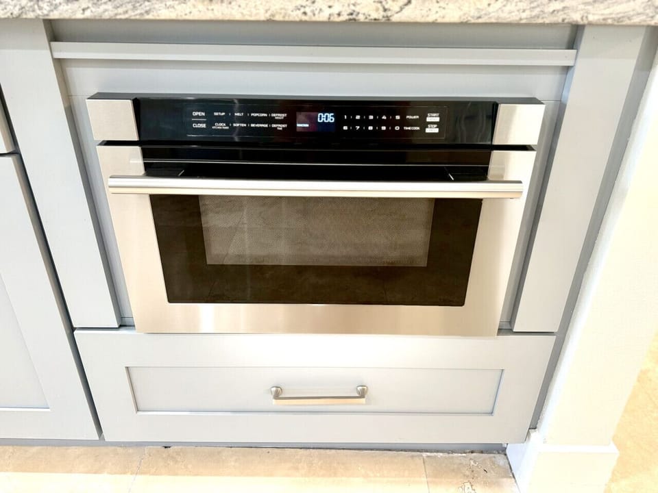 Stylish Pull out Microwave