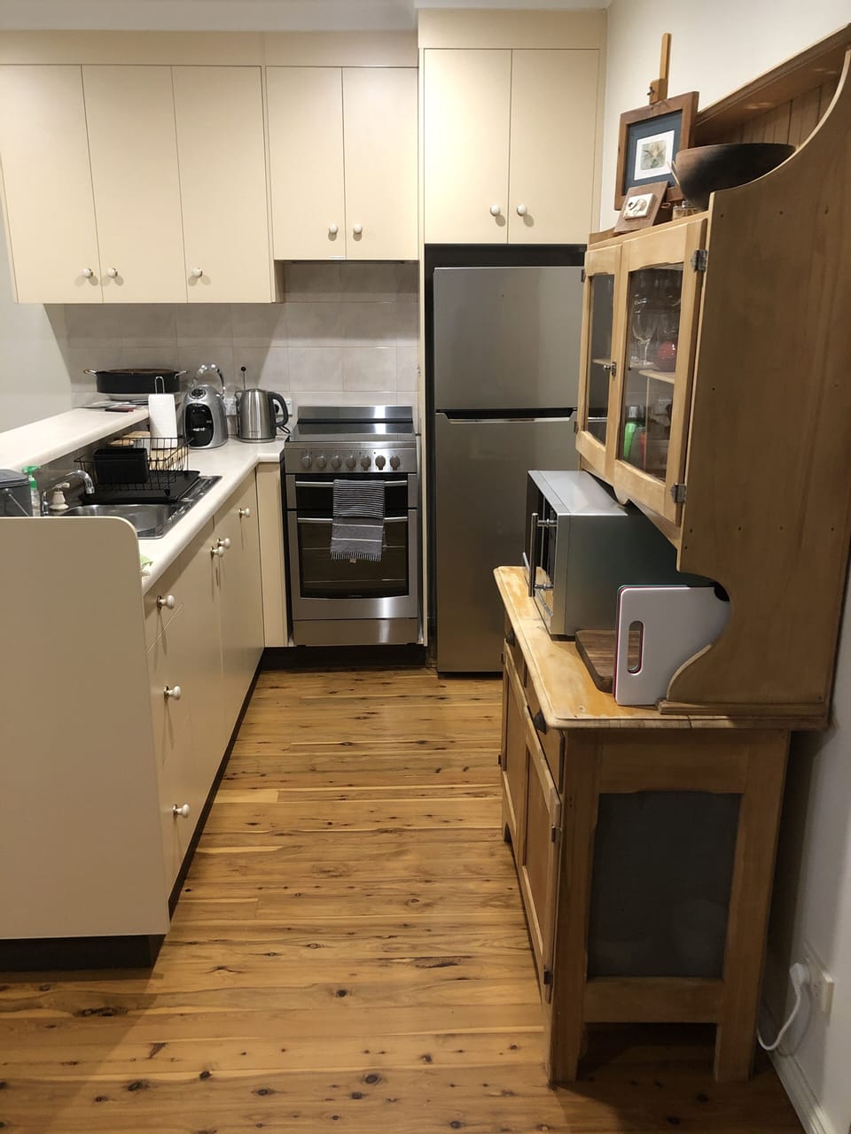 Full kitchen. 