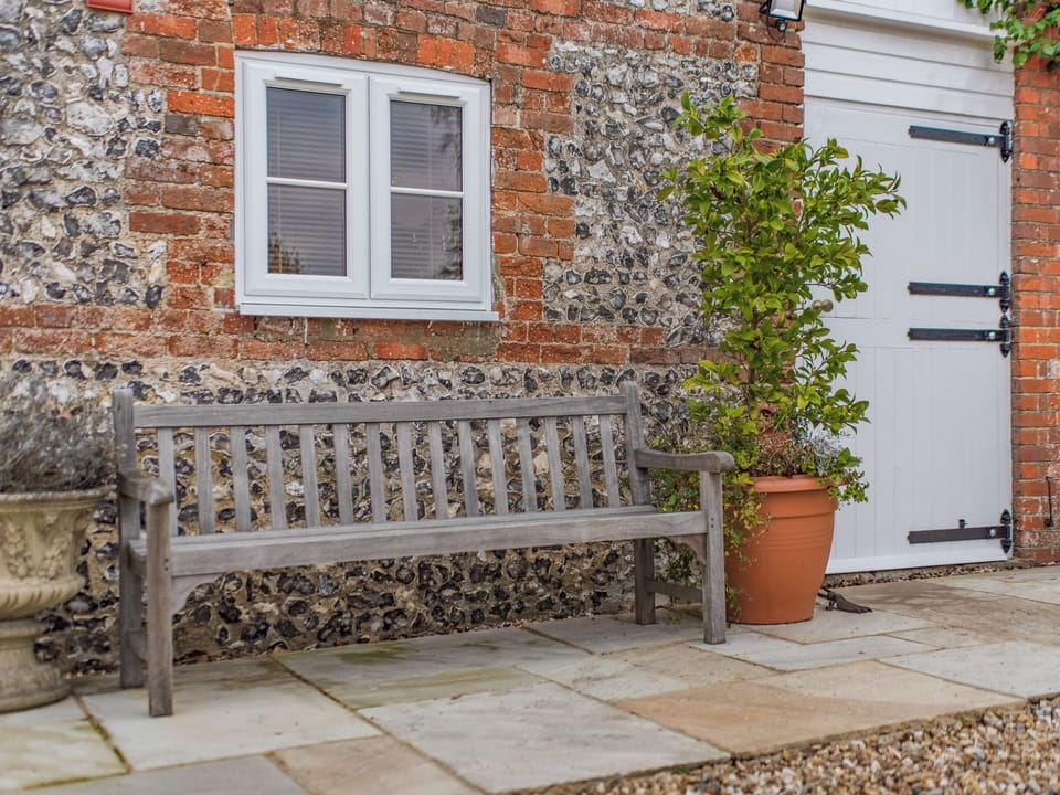 Sitting-out-area | The Stables at Wells-in-the-Field Farm, Wells-in-the-Field, near Whitchurch