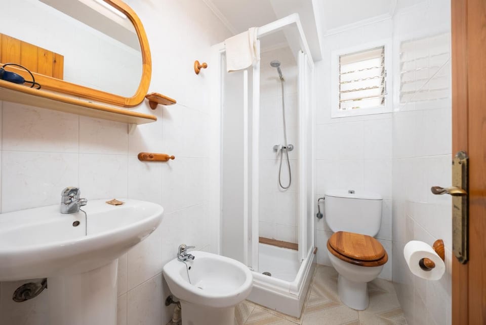 Family bathroom with shower