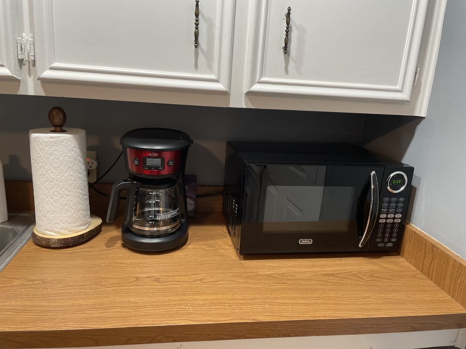 Digital Microwave and Mr. Coffee maker