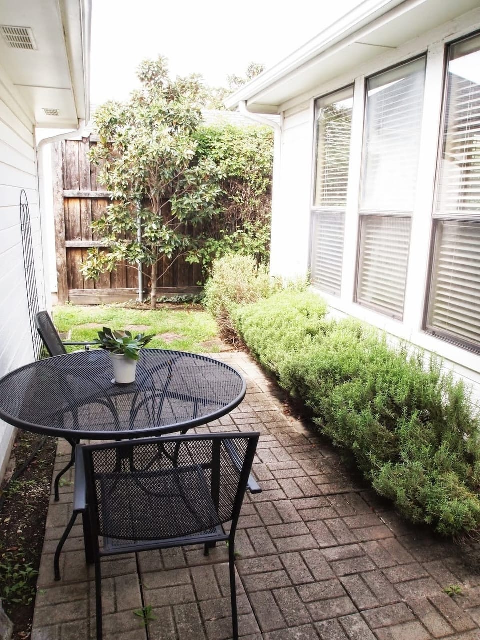 Backyard patio 