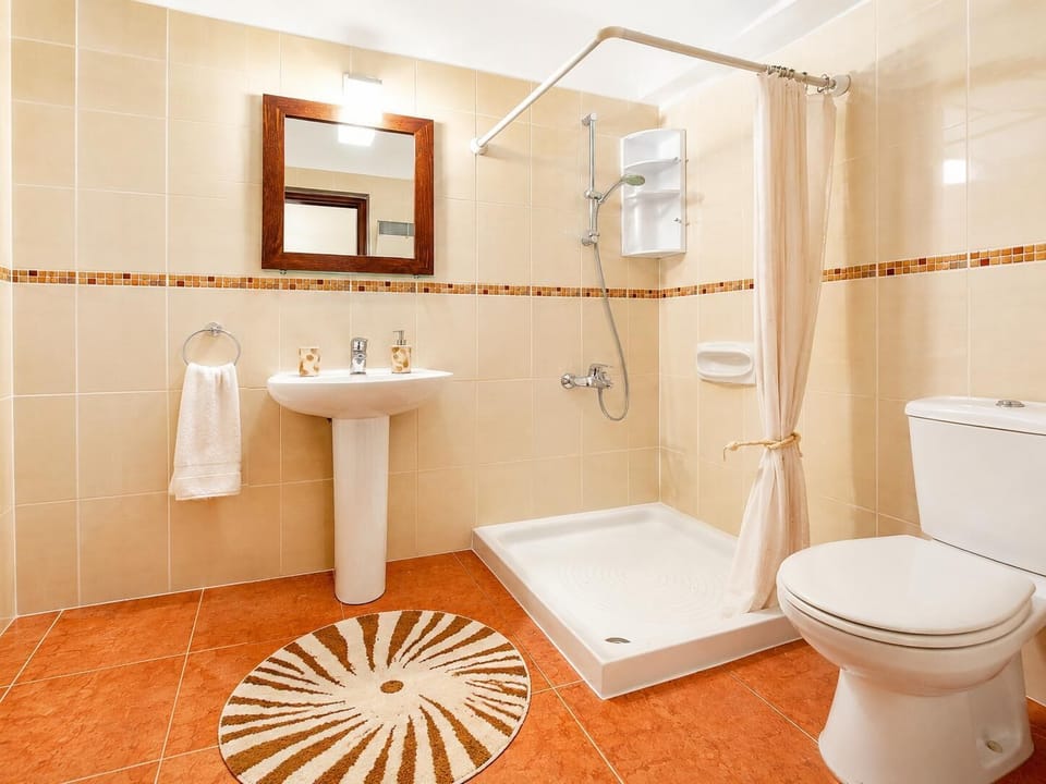 Family bathroom with shower
