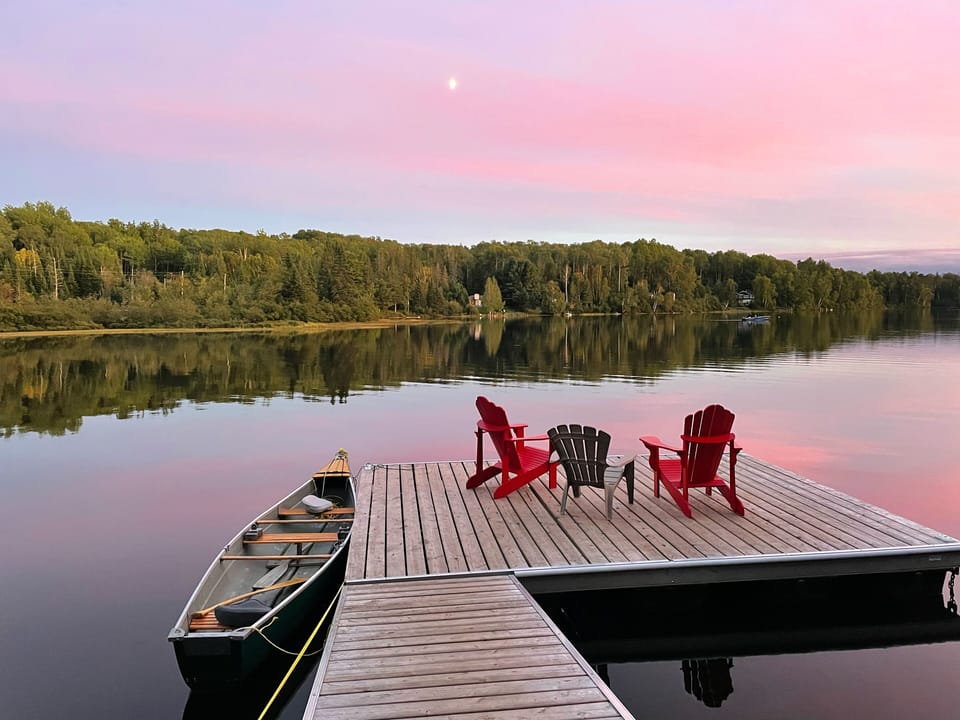 12 x 16 foot dock that you can tether your boat to 