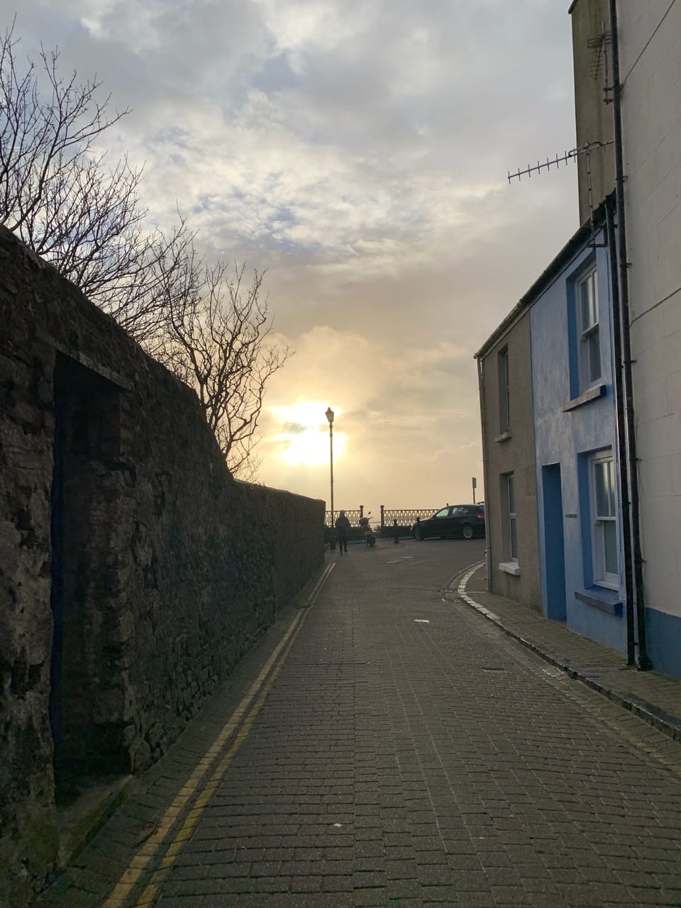 Cresswell Street leading to the sea