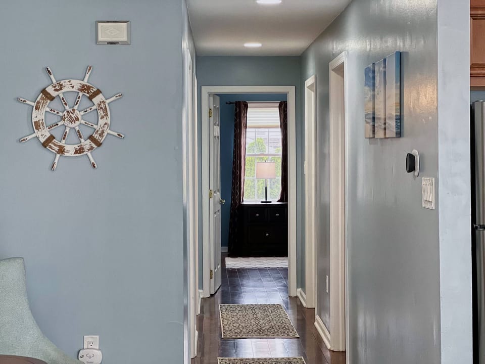 Hallway to Unit Rear