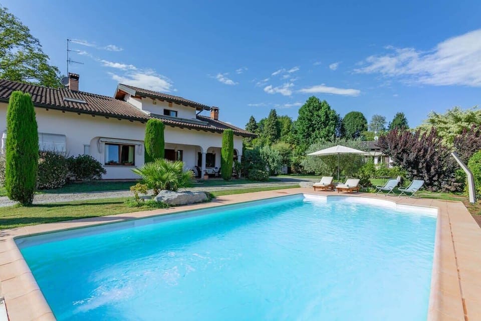 Large private pool