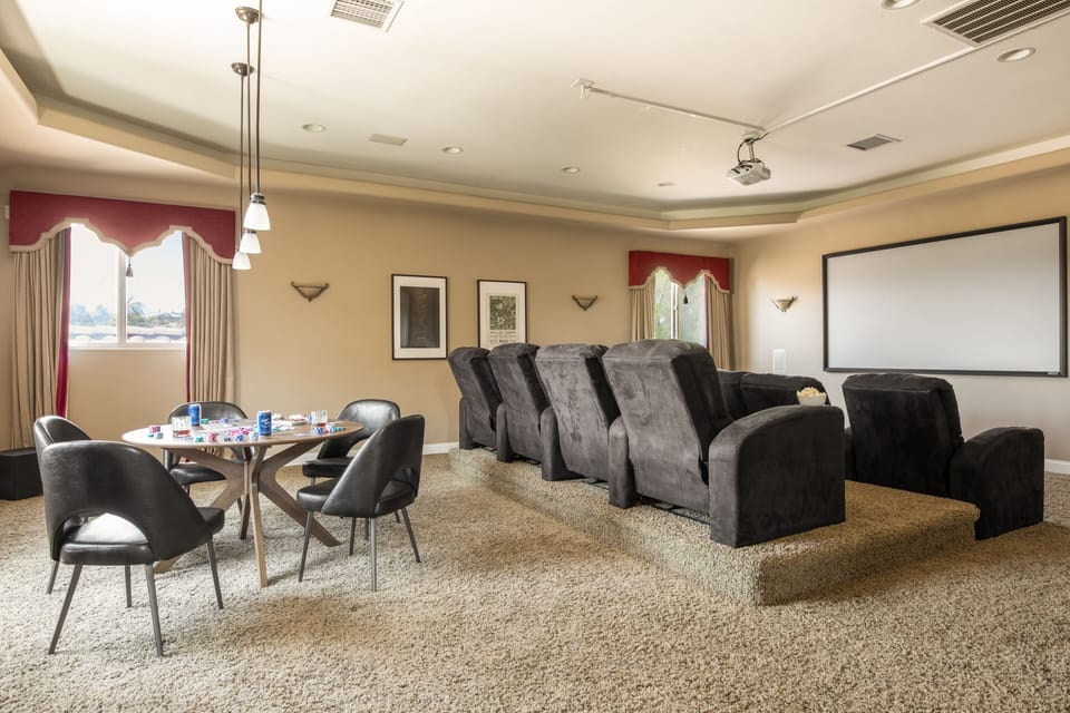 At home theater!