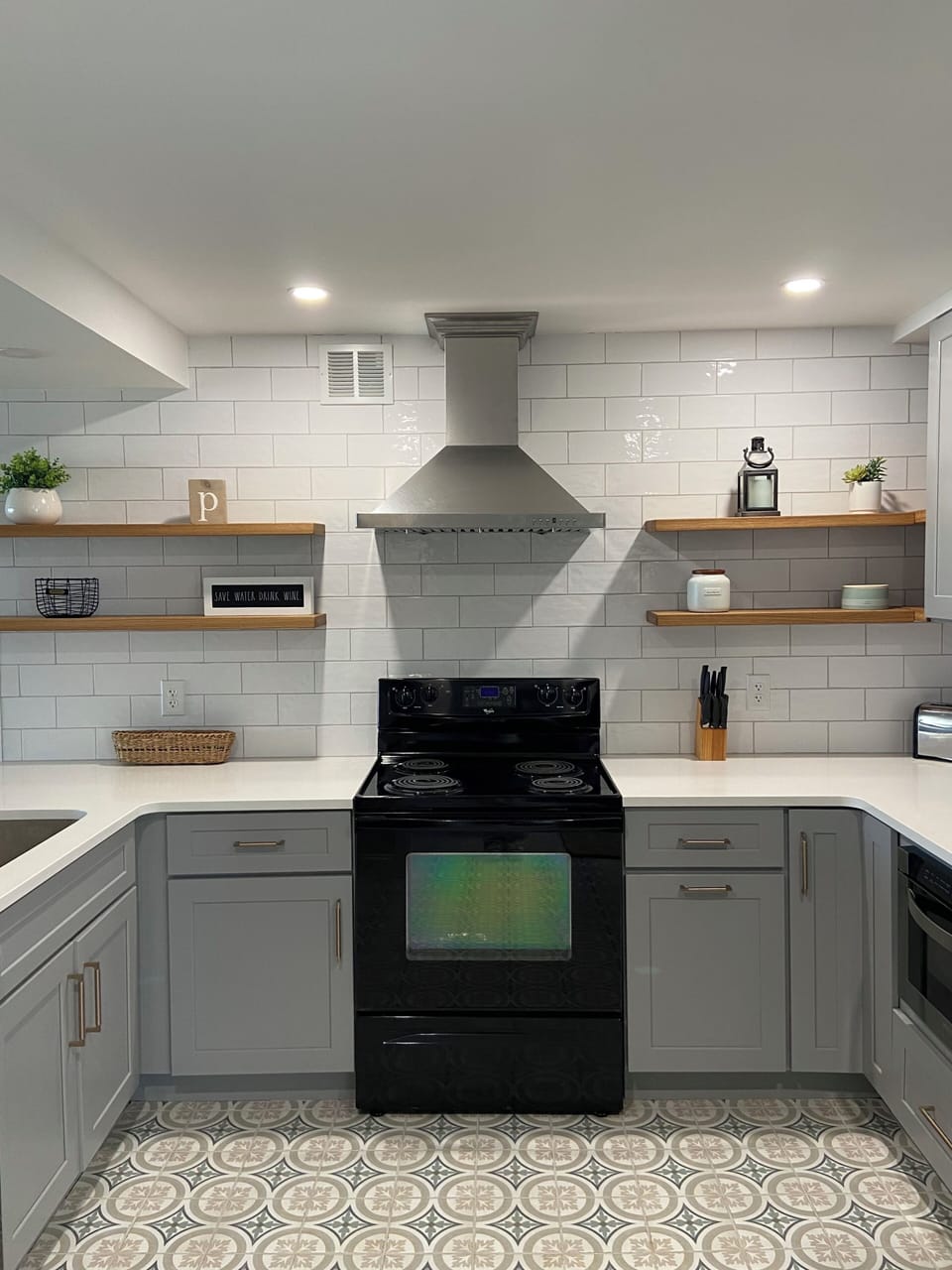 Renovated kitchen