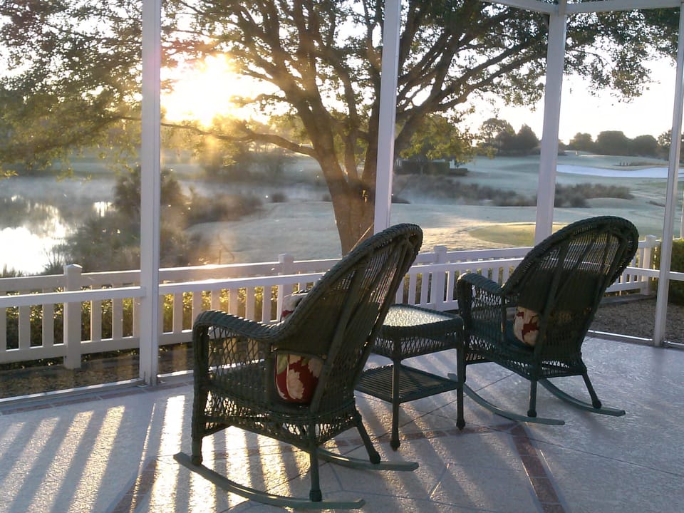 Sunrise on the lanai
