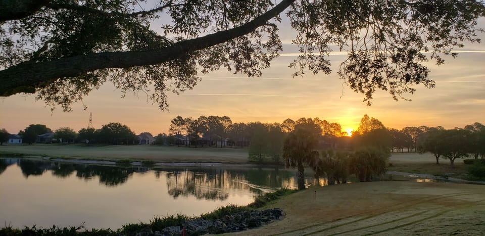 Lopez 1st fairway - view from our lanai