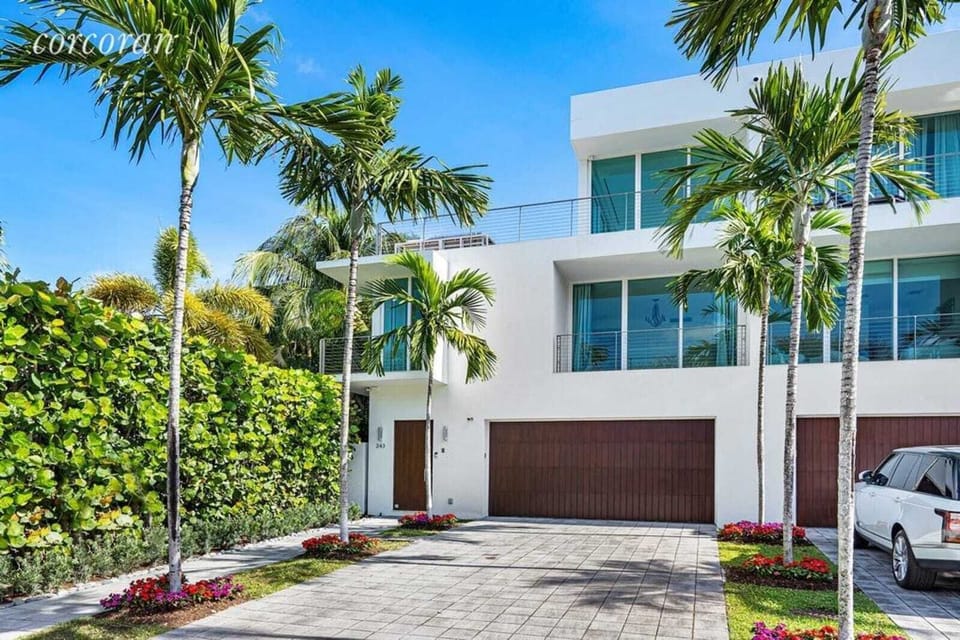 Looking at the property - the pool is on the top left