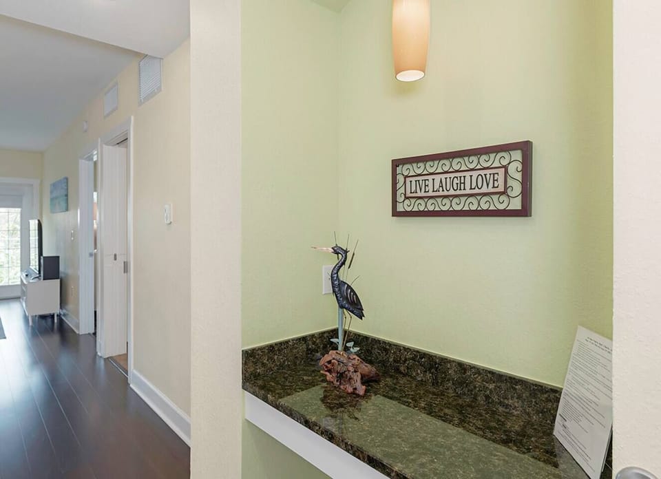 The work station - for those of you that may have to check in with the office.