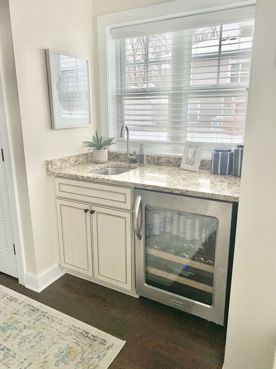 Beverage cooler, 1st floor.