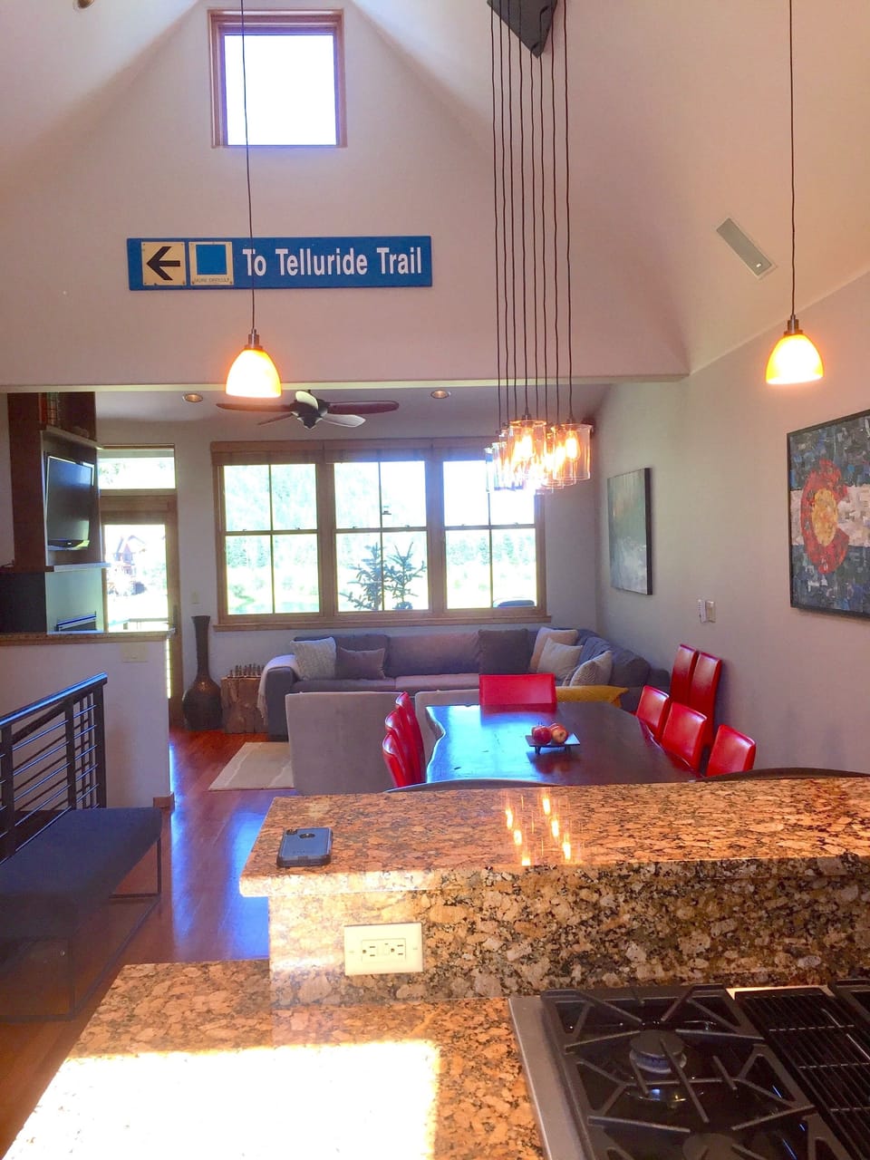 another view from the kitchen